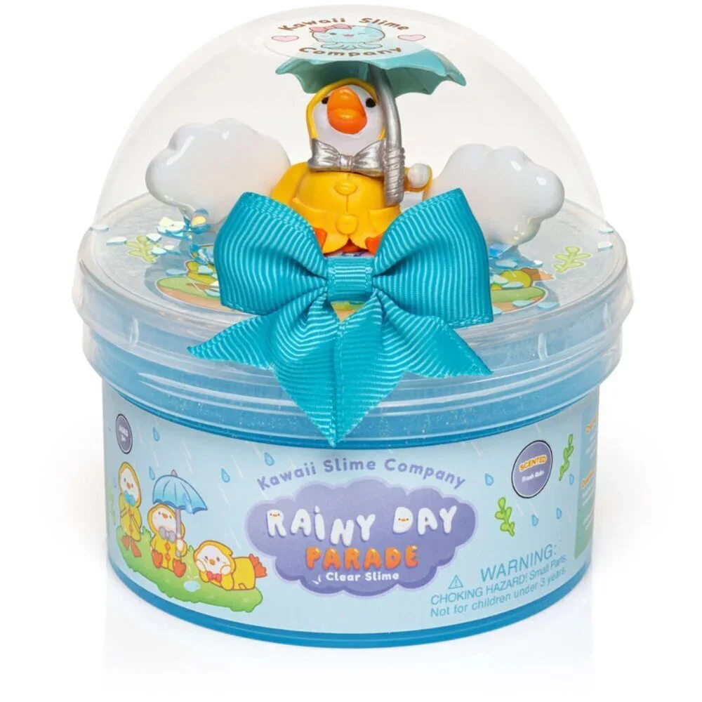 Duck Rainy Day Parade Clear Slime * Made in USA